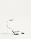 Valentino Vlogo 100 Ankle Strap Leather Pump