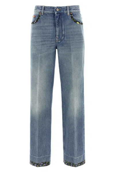 VALENTINO VALENTINO GARAVANI VALENTINO GARAVANI FLORAL JEANS