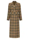 Valentino Garavani Houndstooth Wool Coat Coats And Trench Coats Brown In Multi