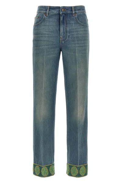 VALENTINO VALENTINO GARAVANI VALENTINO GARAVANI JACQUARD JEANS