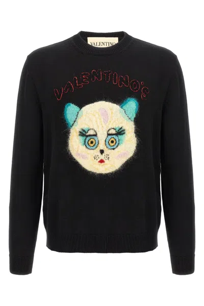 VALENTINO VALENTINO GARAVANI 'LE CHAT DE LA MAISON' SWEATER