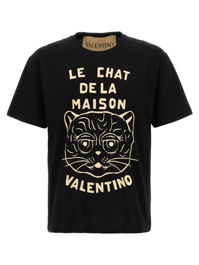 VALENTINO VALENTINO GARAVANI VALENTINO GARAVANI 'LE CHAT DE LA MAISON' T-SHIRT