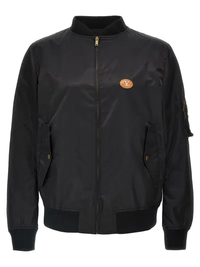 VALENTINO VALENTINO GARAVANI VALENTINO GARAVANI LOGO BOMBER JACKET
