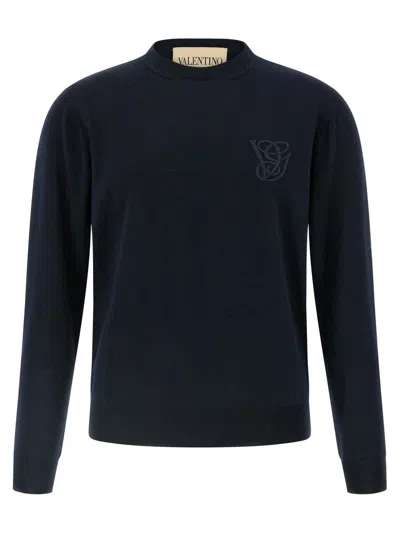 VALENTINO VALENTINO GARAVANI VALENTINO GARAVANI LOGO EMBROIDERY SWEATER