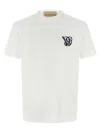 Valentino Cotton T-shirt With Vg Patch In White