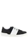 Valentino Open Low-top Sneakers Rubber Sole In Multi