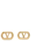 Valentino Ovalette Stud Earrings Featuring Oval Shape In Gold