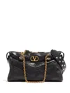 Valentino Garavani  Garavani Panthea Shoulder Bag In Nappa Leather With Chevron Pattern Wom