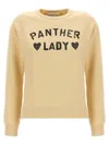 Valentino Graphic Print Cotton Sweatshirt With Raglan Sleeves In Sand