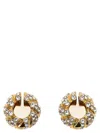 Valentino Gold Pas Plus Earrings In Gold