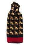Valentino Petit Charles Scarves And Foulards Multicolor In Black