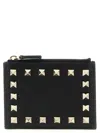 Valentino Garavani Rockstud Cardholder In Black