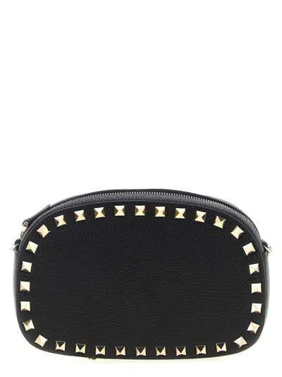 Valentino Garavani 'rockstud' Mini Crossbody Bag In Black