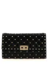 Valentino Garavani  Garavani 'rockstud Spike' Shoulder Bag In Black