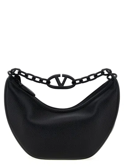Valentino Garavani Shoulder Bag In Black
