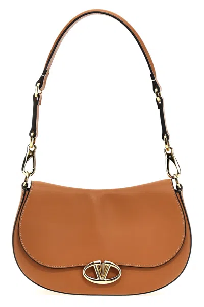 Valentino Garavani 'small Saddle' Handbag In Brown