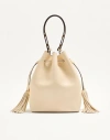Valentino Garavani Sac Seau Moyen  So Seau En Cuir Femme Beurre Uni In Brown