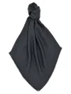 Valentino Toile Iconographe Scarves, Foulards Gray In Gray