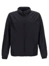 Valentino Windbreaker Iconographe Geometric Pattern In Blue