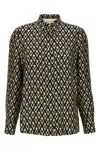 Valentino Toute La V Twill Shirt Shirts Multicolor