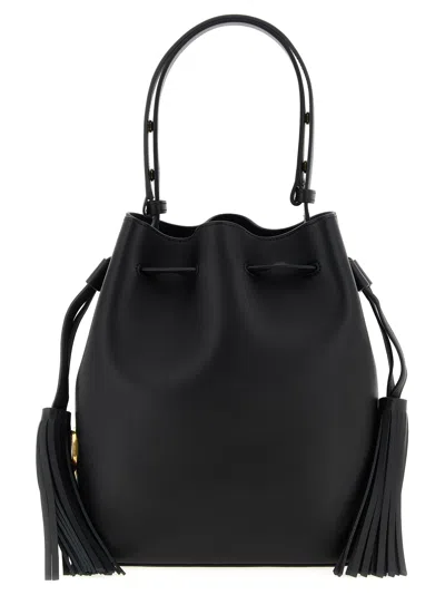 Valentino Garavani Vlogo Signature Shoulder Bag Shoulder Bags Black