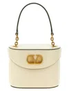 Valentino Vanity Leather Shoulder Bag In White