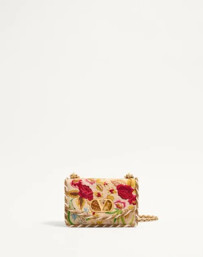 Valentino Garavani Vain Small Embroidered Shoulder Bag Woman Multicolour Uni