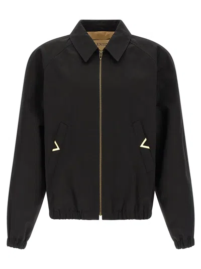 Valentino Garavani  Garavani '' Bomber Jacket In Black