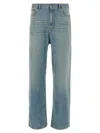 Valentino Rolled Cuffs Denim Trousers