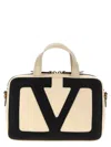 Valentino Sand Nappa Leather Viva Superstar Handbag In Neutral