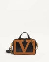 Valentino Garavani Viva Superstar Nappa Handbag Woman Black/spice Uni In Multi
