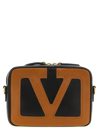 Valentino Garavani Viva Superstar Leather Crossbody Bag In Multi