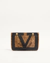 Valentino Garavani  Garavani Viva Superstar Small Shopping Bag In Pony-effect Calfskin Woma In Multi
