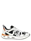 Valentino Vlogo Easyjog Sneakers With Contrast Accents In White
