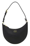 Valentino Black Vlogo Signature Mini Hobo Bag