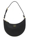 Valentino Black Vlogo Signature Mini Hobo Bag