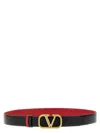 Valentino Vlogo 30mm Reversible Leather Belt