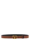 Valentino Garavani  Garavani Vlogo Reversible Belt In Brown