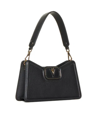 Valentino Garavani 'vlogo' Shoulder Bag In Black