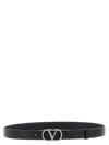 Valentino Garavani  Garavani Vlogo Signature Belt In Black