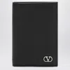 Valentino Garavani  Garavani Vlogo Signature Grainy Calfskin Bi-fold Wallet