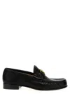 Valentino Garavani Vlogo Signature Loafer With Gold-tone Logo Detail In Black