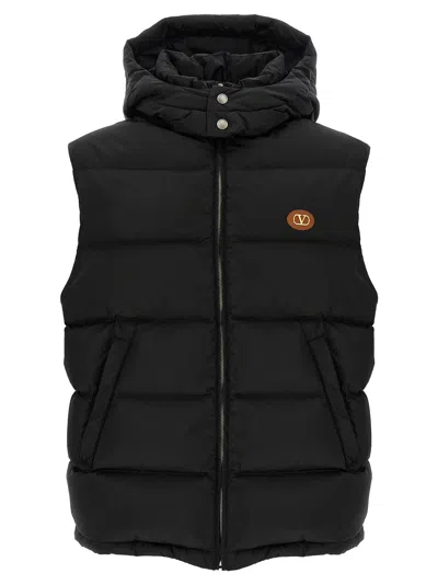 Valentino Garavani  Garavani 'vlogo Signature' Vest In Black