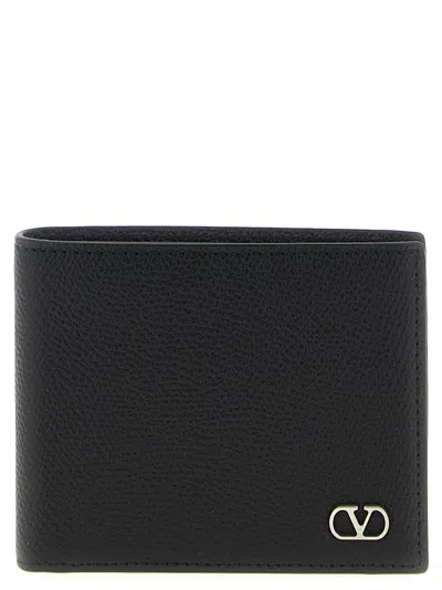 Valentino Garavani Vlogo Signature Wallet In Black