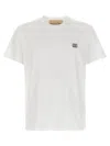 Valentino Vlogo Patch T-shirt With In White