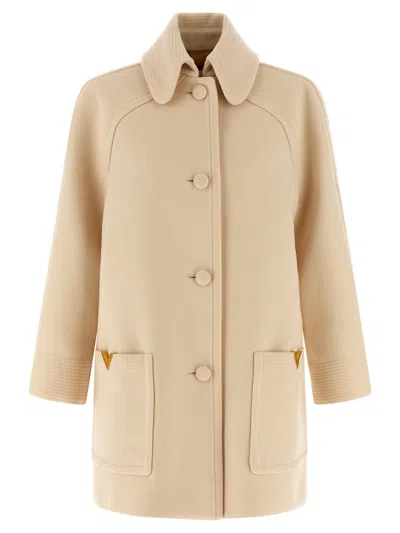 VALENTINO VALENTINO GARAVANI VALENTINO GARAVANI WOOL DRAP COAT