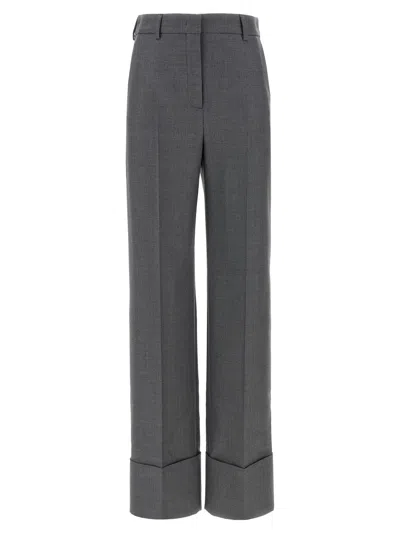 Valentino Garavani  Garavani Wool Pants In Brown