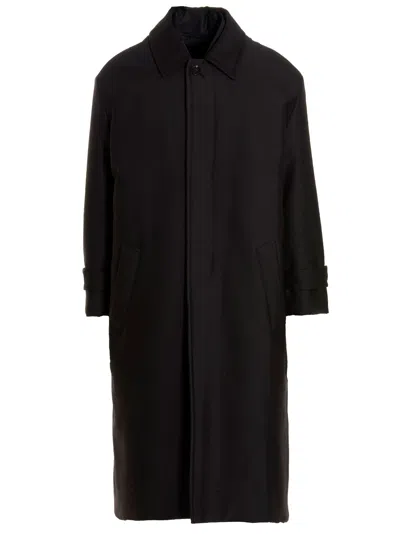 VALENTINO VALENTINO GARAVANI VALENTINO PINK PP COLLECTION REVERSIBLE LONG COAT