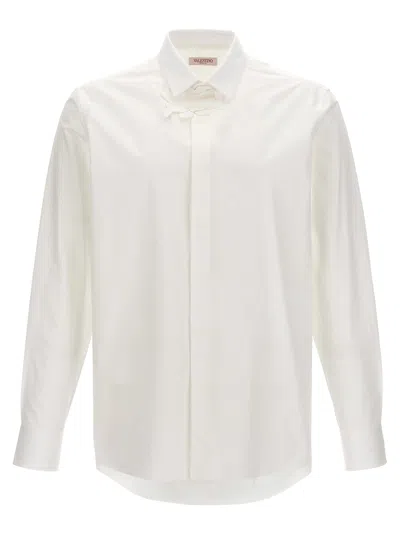 VALENTINO VALENTINO GARAVANI VALENTINO SHIRT WITH FLOWER PATCH