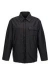 Valentino Black Toile Iconographe Reversible Shirt In Black